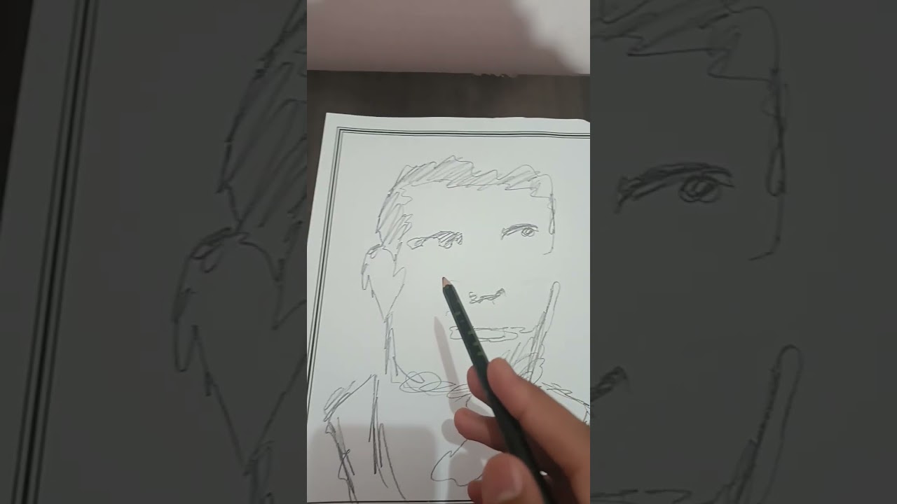 Ronaldo ⚽#viral #drawing #art #sketch #gaming #ronaldo #reels #shorts #youtubeshorts