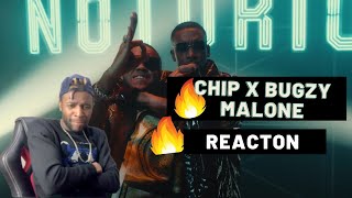 Bugzy Malone - Notorious feat CHIP (Official Video) REACTION
