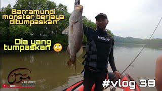 SIAKAP YANG PADU BUKAN AKU YANG TARIK|INFLATABLE BOAT FISHING VLOG| #vlog37