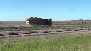 Sugar cane haulout @ DAVCO Farming Mona Park near Ayr Qld. Sugar cane haulout @ DAVCO Farming Mona Park near Ayr Qld.