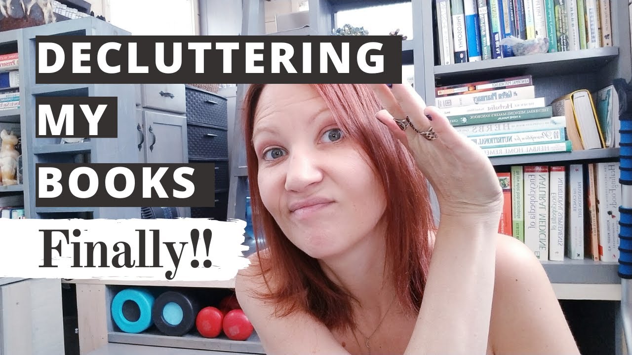DECLUTTERING MY BOOKS Realistically Downsizing My Book Collection
