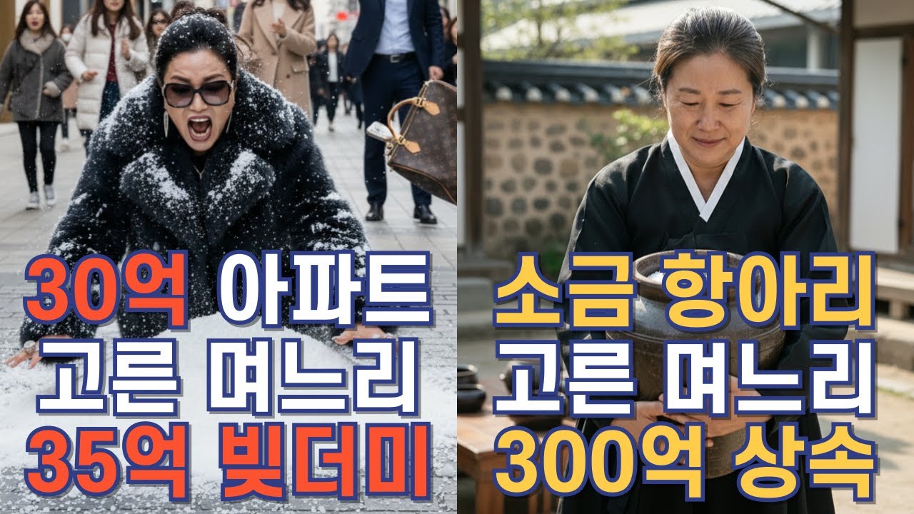 30억 아파트를 고른 며느리, 300억을 남긴 며느리