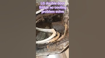 LG double door fridge no cooling problem solve#fridgerepair #fridge repair video #fridge repair wala