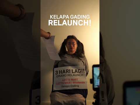 Jangan sampai kelewatan Grand Relaunch LOTTE MART dan LOTTE MART Wholesale
