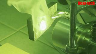 Thermal Shrinkage and Carbonization Behavior of EVA Foam under Localized Infrared Heating