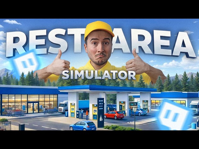 COURIR SUR L'AUTOROUTE ( Rest Area Simulator )