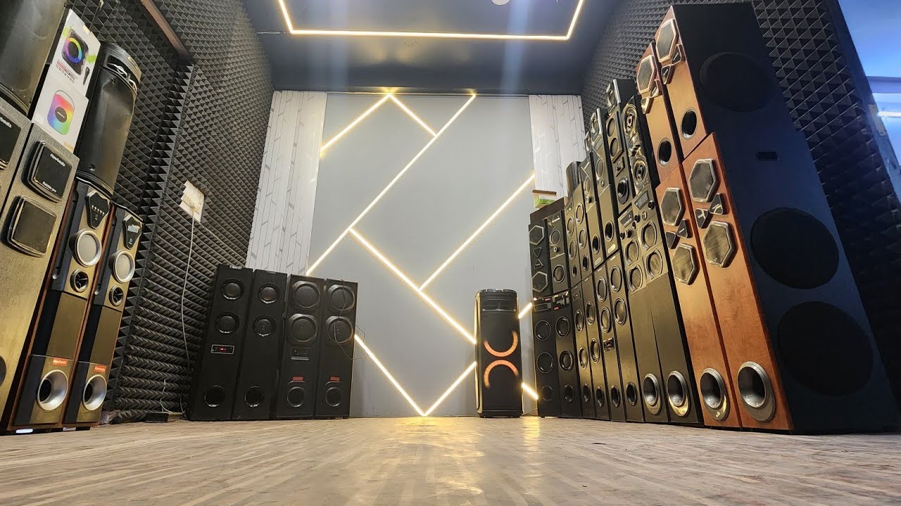 कंपनी के स्पीकर sale करके यहां से BASS वाले SPEAKER लेने आते हैं 