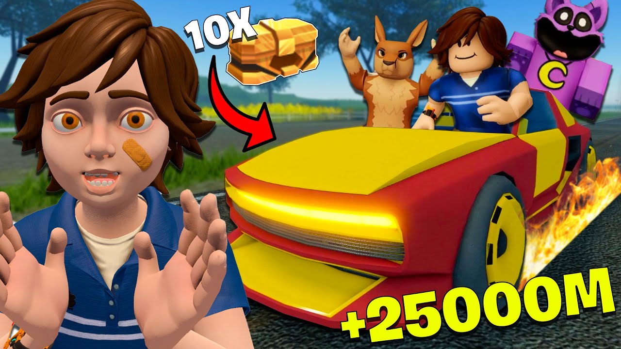 OTWORZYŁEM 10 SKRZYNEK ABY NIE JECHAĆ W BAGAŻNIKU!  W Dusty Trip w Roblox