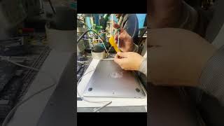 💧 MacBook Water Damage? Fix It Before It Dies! 😱 #macbookrepair #shorts-18