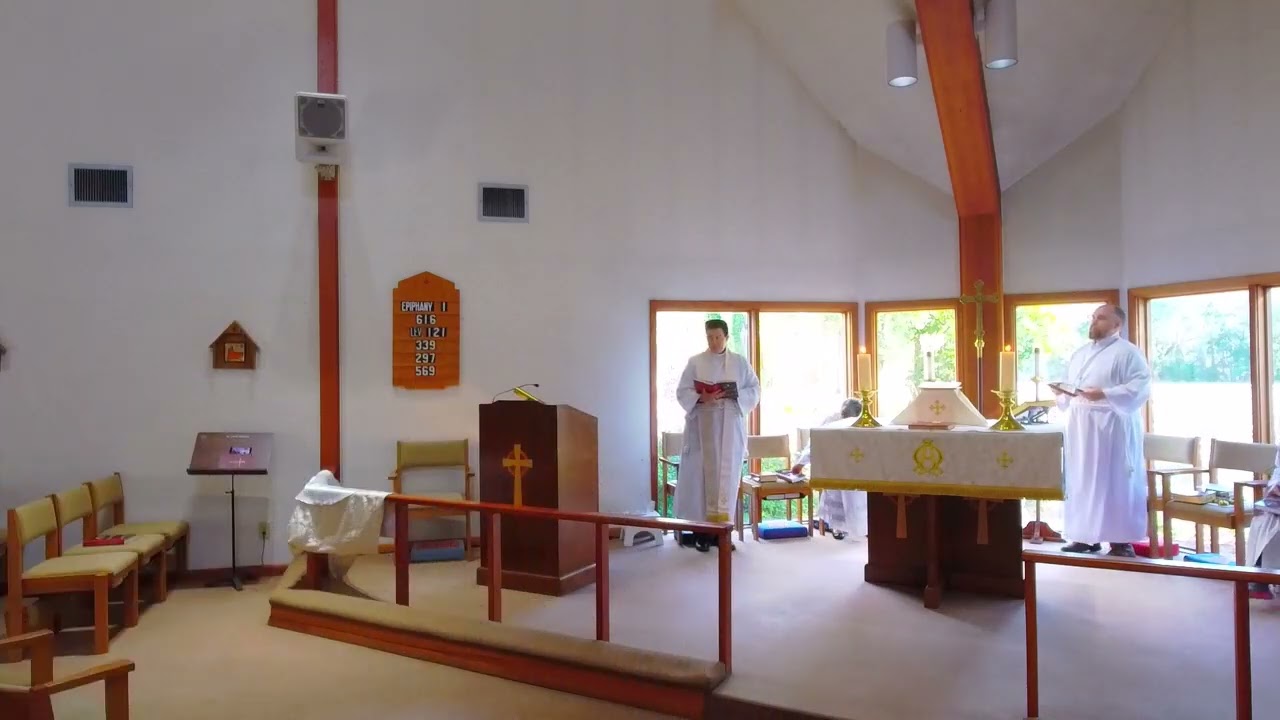 The First Sunday After Epiphany, Year A, St. Barnabas Episcopal Church in Valdosta, GA.