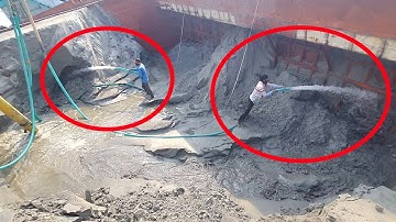 Unloading sand form ship barge unloading video unload sand from big barge ship 358 (12 Dec 2025)