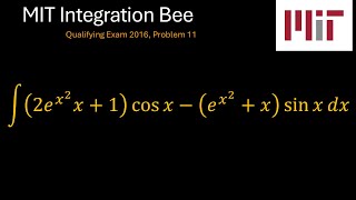 MIT 2016 Integration Bee Qualifying Exam, Problem 11