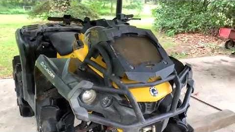 Can-Am Outlander 650 xmr walkaround