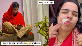 I Made A Mistake Cold Wax On Face Full Day Vlog