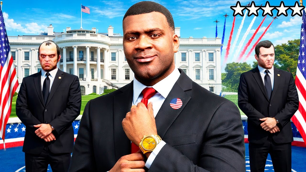 Я СТАЛ НОВЫМ ПРЕЗИДЕНТОМ В ГТА 5! РЕАЛЬНАЯ ЖИЗНЬ ПРЕЗИДЕНТА В GTA 5 ОНЛАЙН