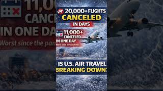 20,000+ Flights Canceled in Days — Is America’s Air Travel System Breaking Down?
