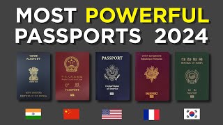 World Most Powerful Passports - 2024