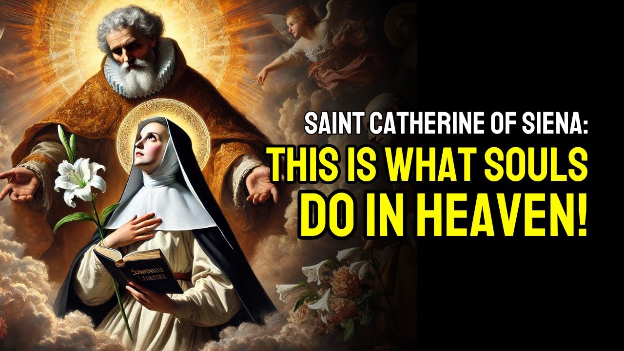 ЧТО ПРОИСХОДИТ С ДУШАМИ НА НЕБЕСАХ? Видения от Бога святой Екатерины Сиенская