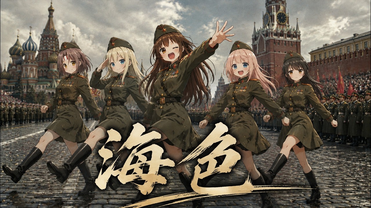 海色 / AKINO from bless4【ソ連軍歌Ver.】極寒の海を割る同志の凱歌