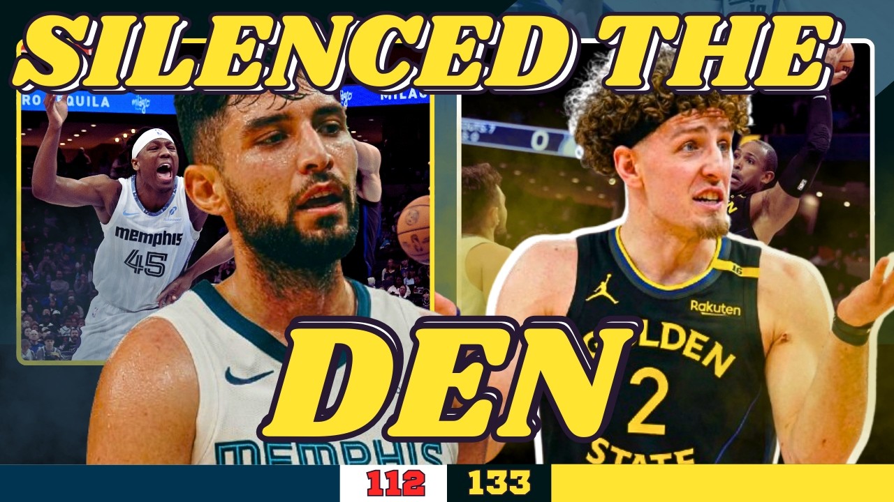 Warriors Silence the Den! Grizzlies Fall at Home 🐻💨