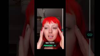 Persona app 💚 Best video/photo editor 😍 #hairstyle #hairandmakeup #makeuplover #organicbeauty screenshot 2