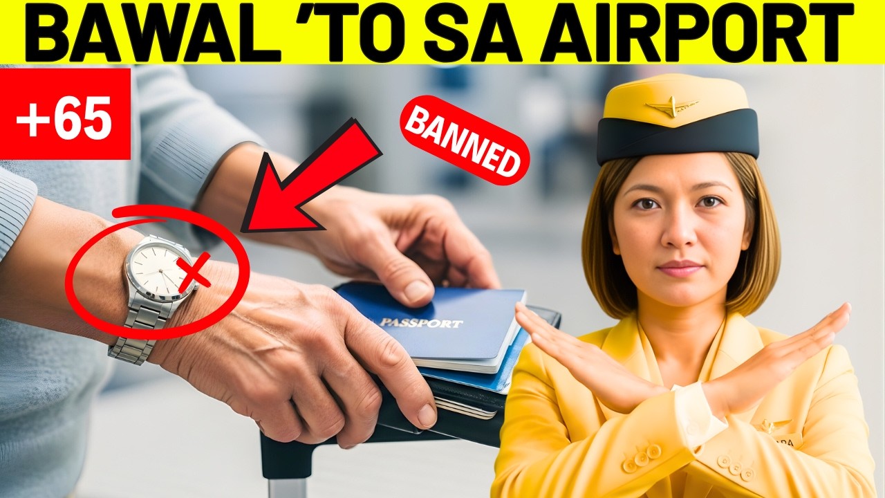 12 Carry-On Items na Delikado sa Airport sa 2026 Kung Ikaw ay Senior