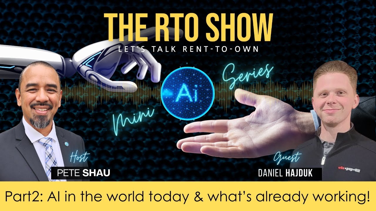 Part 2: AI in the world today What's Already working! - YouTube