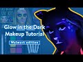 I TRIED GLOW IN THE DARK MAKEUP! (Halloween Makeup That Takes Less than 15 Minutes!)