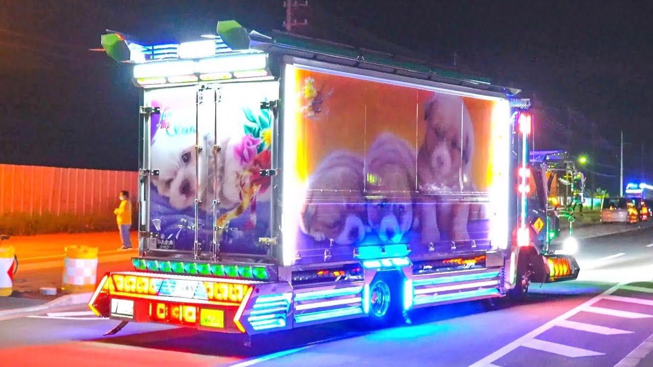 【搬出④】デコトラチャリティ ハロウィンフェス decotora 犬🐶DOG