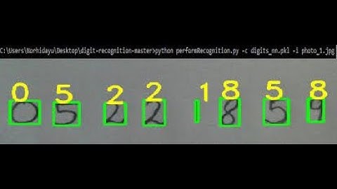 Handwritten Digit Recognization  k - nearest neighbor using tensorflow | Machine Learning