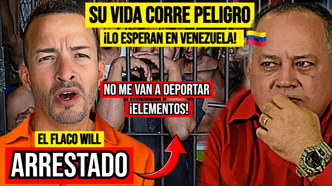 🚨🔥¡CORRE PELIGRO AL SER DEPORTADO! El TIKTOKER más ODIADO por el RÉGIMEN en VENEZUELA EL FLACO WILL