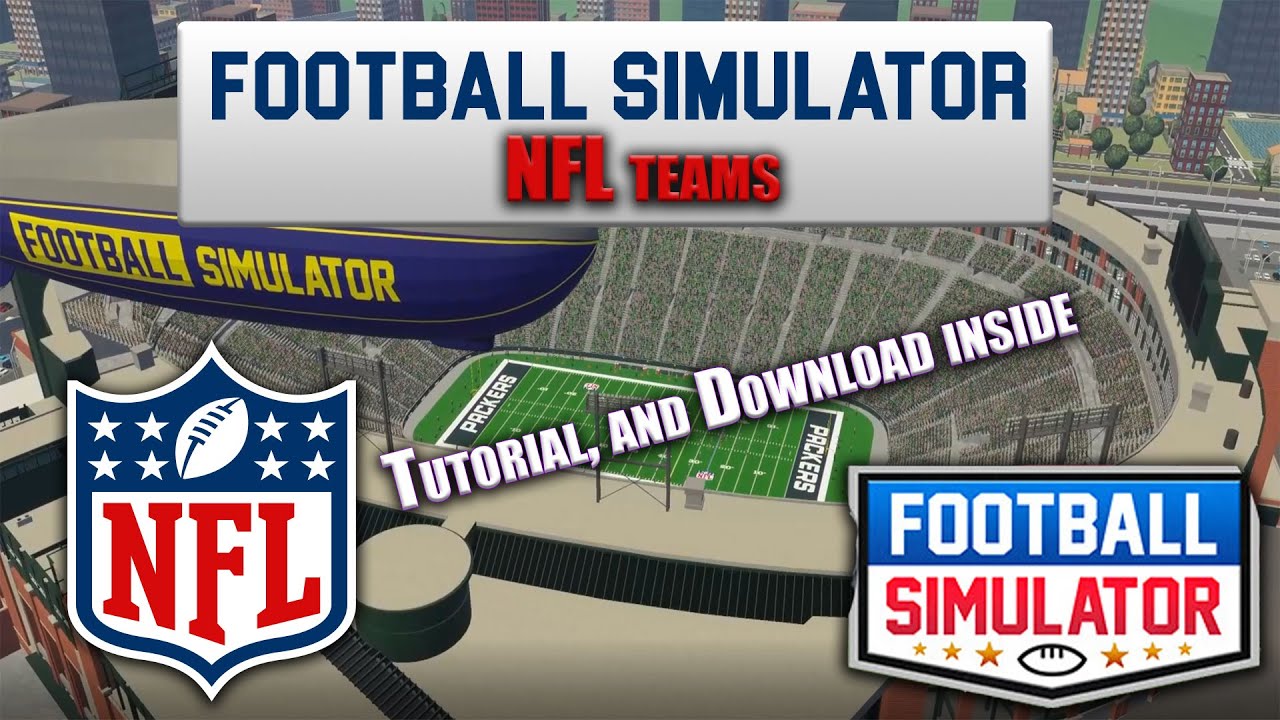 Football Simulator receives NFL Mod! Download Now!