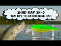 Rapala Shad Rap SR-5 – Ten Tips To Catch More Fish