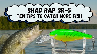 Rapala Shad Rap SR-5 – Ten Tips To Catch More Fish