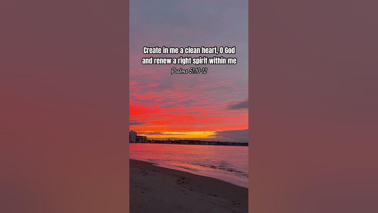 Create in Me a Clean Heart • Keith Green • Psalms 51:10-12