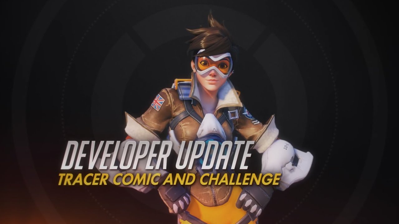 Tracer Comic Skin by Weaselbee