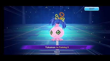 Pabumon to Yokomon - Digimon ReArise