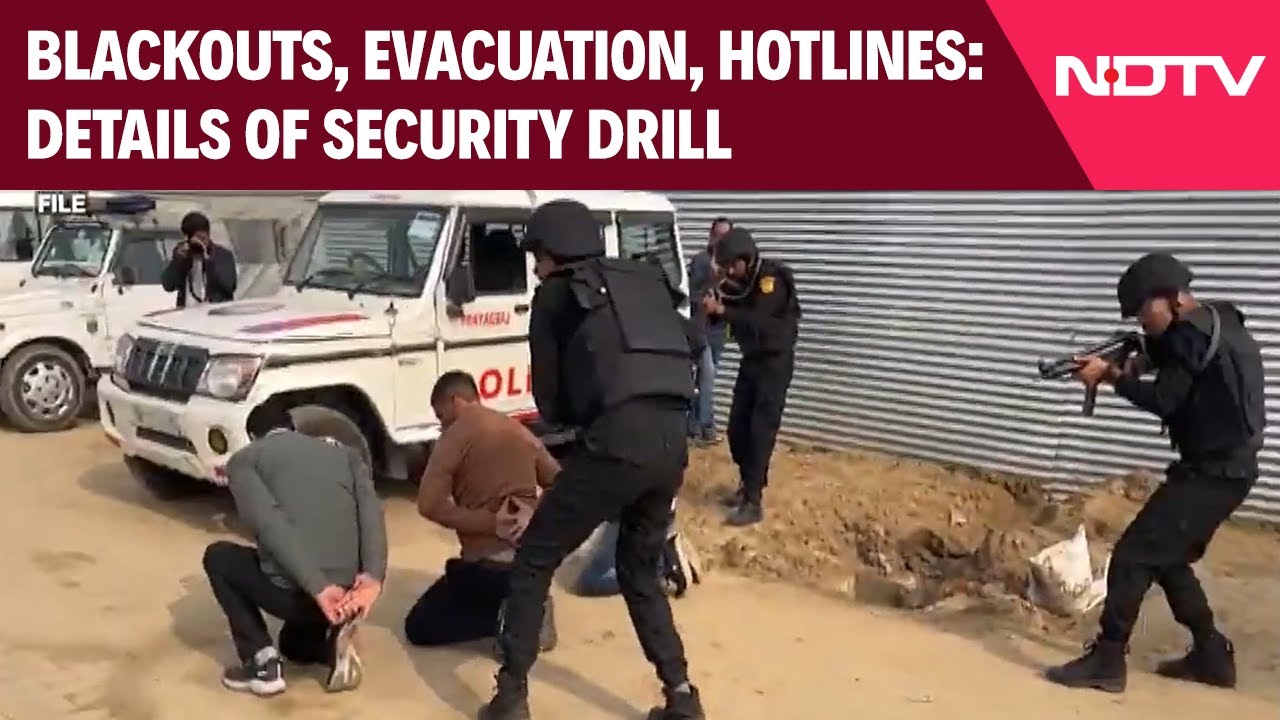 Mock Security Drill | Blackouts, Evacuation, Hotlines: Details Of ...