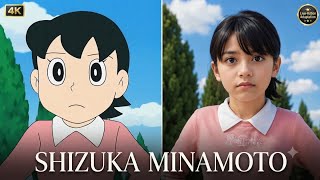 AI Reimagines Doraemon Characters as Real People