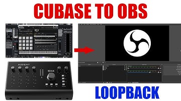 Capture Cubase Audio in OBS Studio with Loopback [ Send DAW Sound to OBS ] Audient iD Tutorial