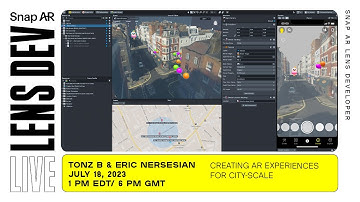 Creating AR Experiences for City-Scale in Lens Studio