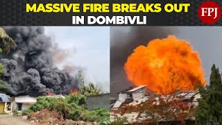 Explosion Near Mumbai: 6 Dead, 48 Injured After Fire Breaks Out at Chemical Factory in Dombivli