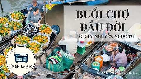 BUỔI CHỢ ĐẦU ĐỜI - NGUYỄN NGỌC TƯ | ĐỌC SÁCH GIÙM BẠN | GIỌNG ĐỌC: SUNSHINE | TRÒN RADIO