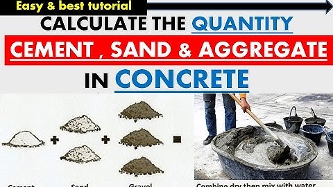 CALCULATION OF QUANTITY OF CEMENT SAND  & AGGREGATE IN CONCRETE MIX |🙏🏽 Do not Subscribe Only Watch
