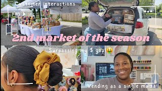 2nd Market of the Season! Surpassed Sales Goal, Vended Solo, Customer Love & Subscriber Unboxing!