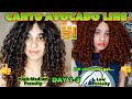 CANTU AVOCADO COLLECTION REVIEW + CURLY HAIR ROUTINE || You won't BELIEVE these results!!