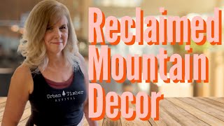 DIY Wood Mountain Wall Decor Art