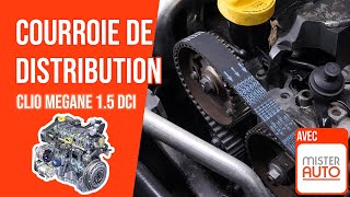 Changer la Courroie de Distribution Clio 3 Megane 2 1.5 dCi 🚗 - YouTube