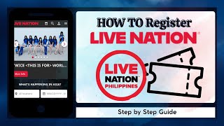 How to Register: Live Nation PH 2025