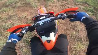 Bvc thumb throttle conversion on my 2025 ktm 300 xcw 